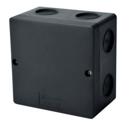Hermetinė paskirstymo dėžutė Kopos KSK 100_FA (juoda, 101x101x63mm, IP66, UV atspari) KKSK100FA