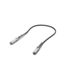 Kabelis Ubiquiti UACC-DAC-SFP28-0.5M (SFP+/SFP28, 26/30AWG, 0.5m, 25/10/1 Gbps) UBIQUACCDACSFP2805M