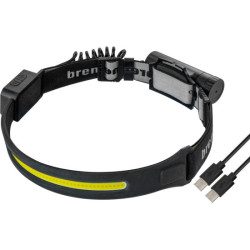 Žibintuvėlis ant galvos Brennenstuhl SL500A 1173760000 (500 lm, Osram LED, USB-C, IP44) BRENNSL500A