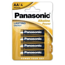 Baterija Panasonic LR6 AA (4 vnt.) BATERIJALR6
