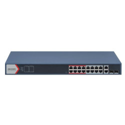 Komutatorius 18 prievadų Hikvision DS-3E1318P-EI(B) (valdomas) SWITCHDS3E1318PEIB