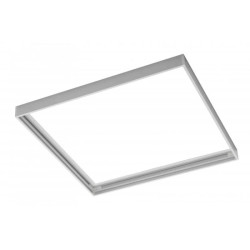 Rėmelis vir&scaron;tinkinis aliuminis baltas LED panelėms Typu King, Prince, Innovo GTV GT-RM60X60-00 GTVGTRM60X6000