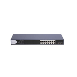 Hikvision 18 prievadų 16 PoE prievadų komutatorius DS-3E0518P-E/M(B) SWITCHDS3E0518PEMB