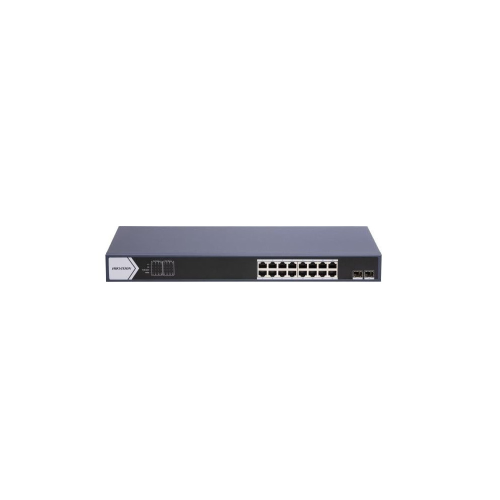 Hikvision 18 prievadų 16 PoE prievadų komutatorius DS-3E0518P-E/M(B) SWITCHDS3E0518PEMB
