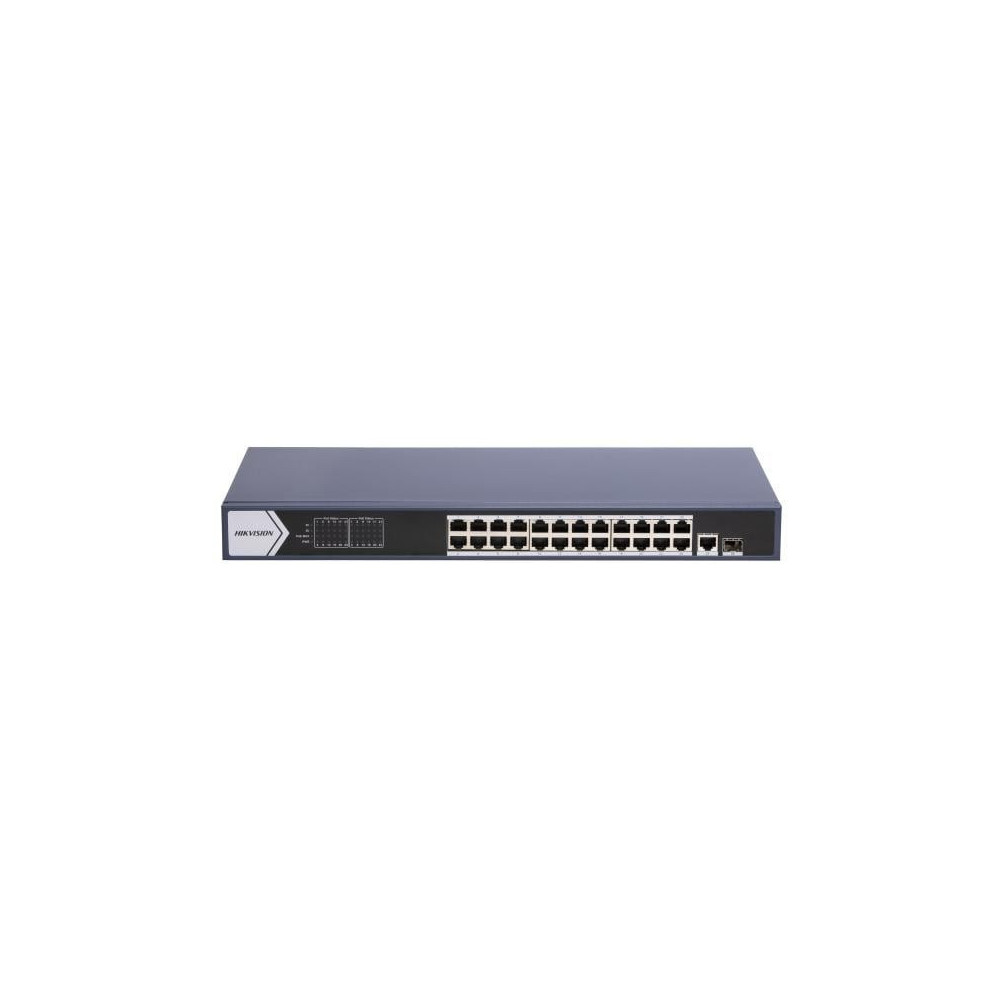 Hikvision 26 prievadų 24 PoE prievadų komutatorius DS-3E0526P-E(B) SWITCHDS3E0526PEB