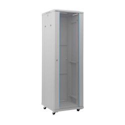 Komutacinė spinta 19'' pastatoma 42U 600x800x901mm (pilka, nesurinkta, IP20) A2-6618 KS42U800X1000PASTAPI26618