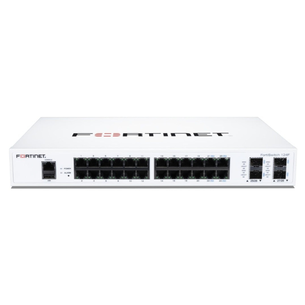 Komutatorius 24 prievadų Fortinet FortiSwitch FS-124F FORTINETFS124F