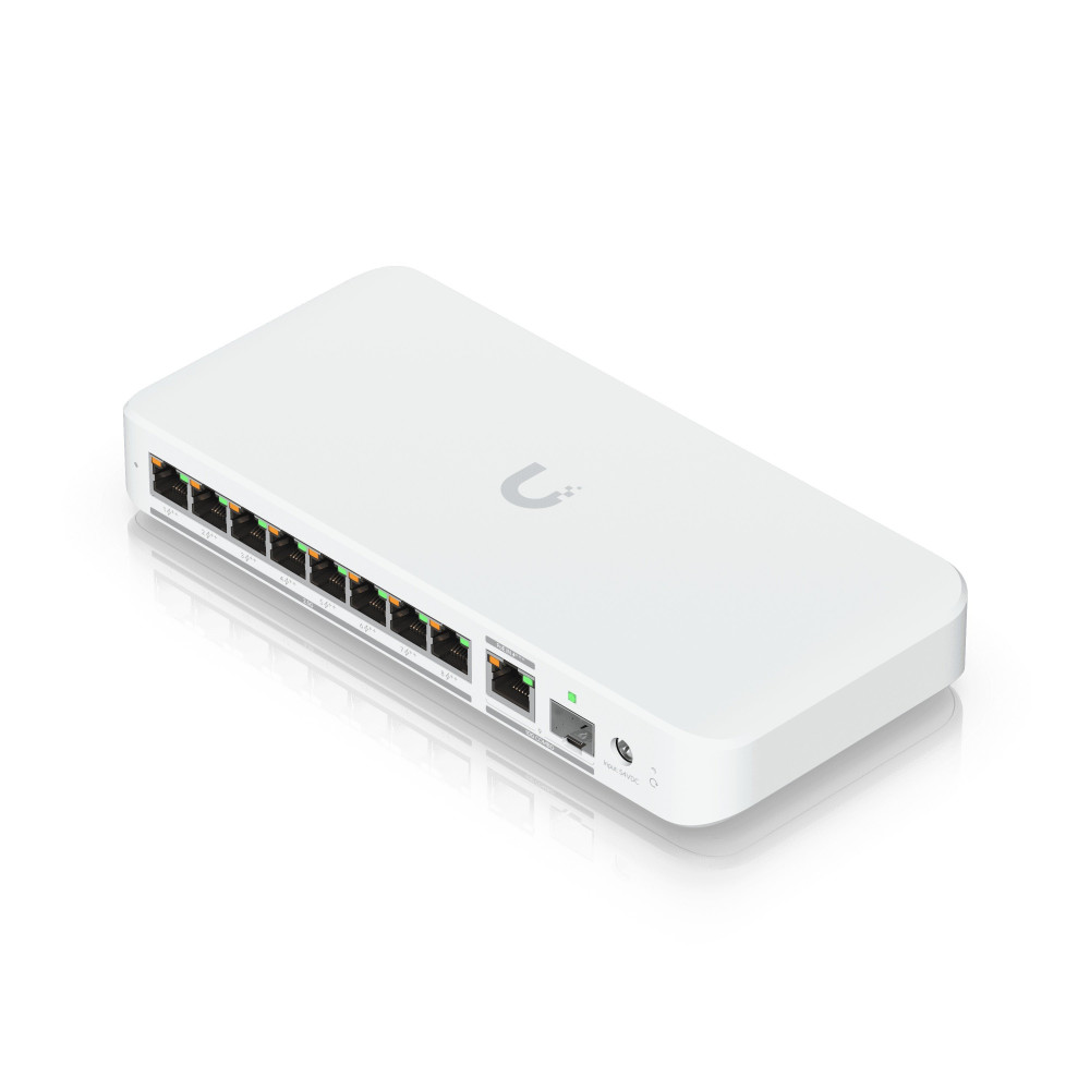 8 prievadų komutatorius Ubiquiti UniFi USW-Flex-2.5G-8-PoE SWITCHUSWFLEX25G8POE