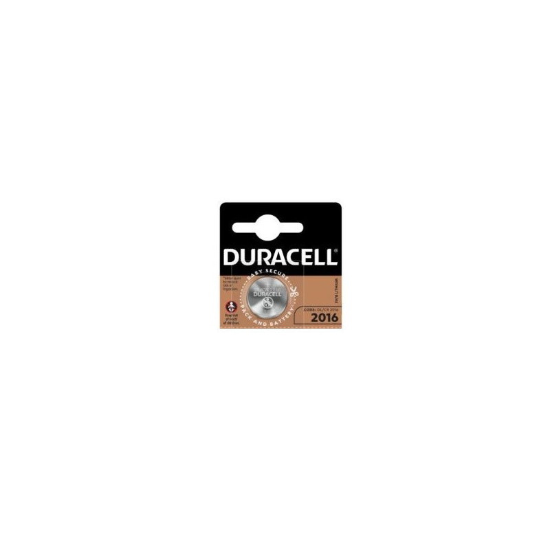 Baterija Duracell Lithium CR2016 (1 vnt.) BATERIJACR2016DUR