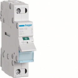 Kirtiklis Hager SBN132 (1P, 32A, 230V, 1 mod.) HSBN132