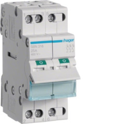Kirtiklis Hager SBN316 (3P, 16A, 400V, 2 mod.) HSBN316