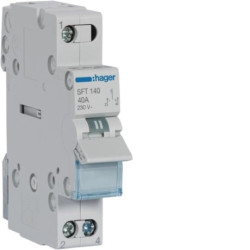 Modulinis perjungėjas Hager SFT140 (1P, 40A, 1 mod.) HSFT140
