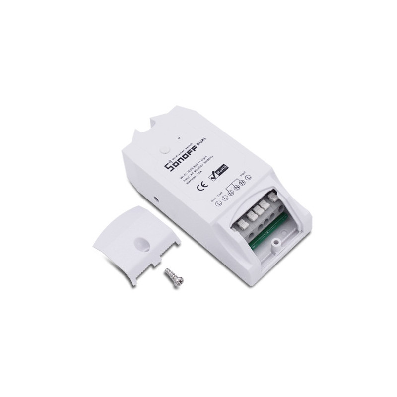 SONOFF DUAL 2CH Wi-Fi bevielis jungiklis SONOFFDUALWIFI