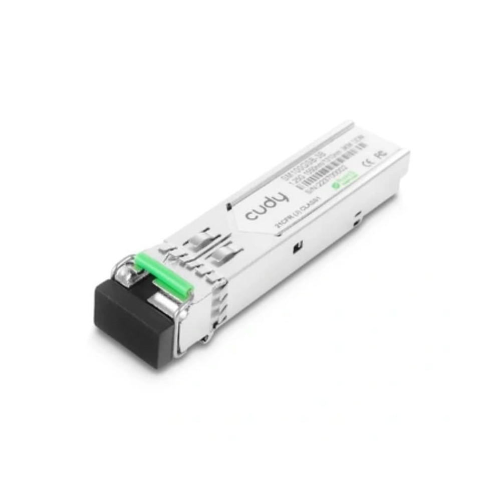 Optinis integruojamas keitiklis SFP Cudy SM100GSB-3AB (1,25Gbps, FP3, A:1310Tx/1550Rx, B:1550Tx/1310Rx) OPTSFPCUDYSM100GSB3AB