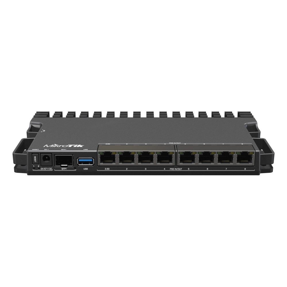 Mar&scaron;rutizatorius 9 prievadų Mikrotik RB5009UPr+S+IN MIKROTIKRB5009UPRSIN