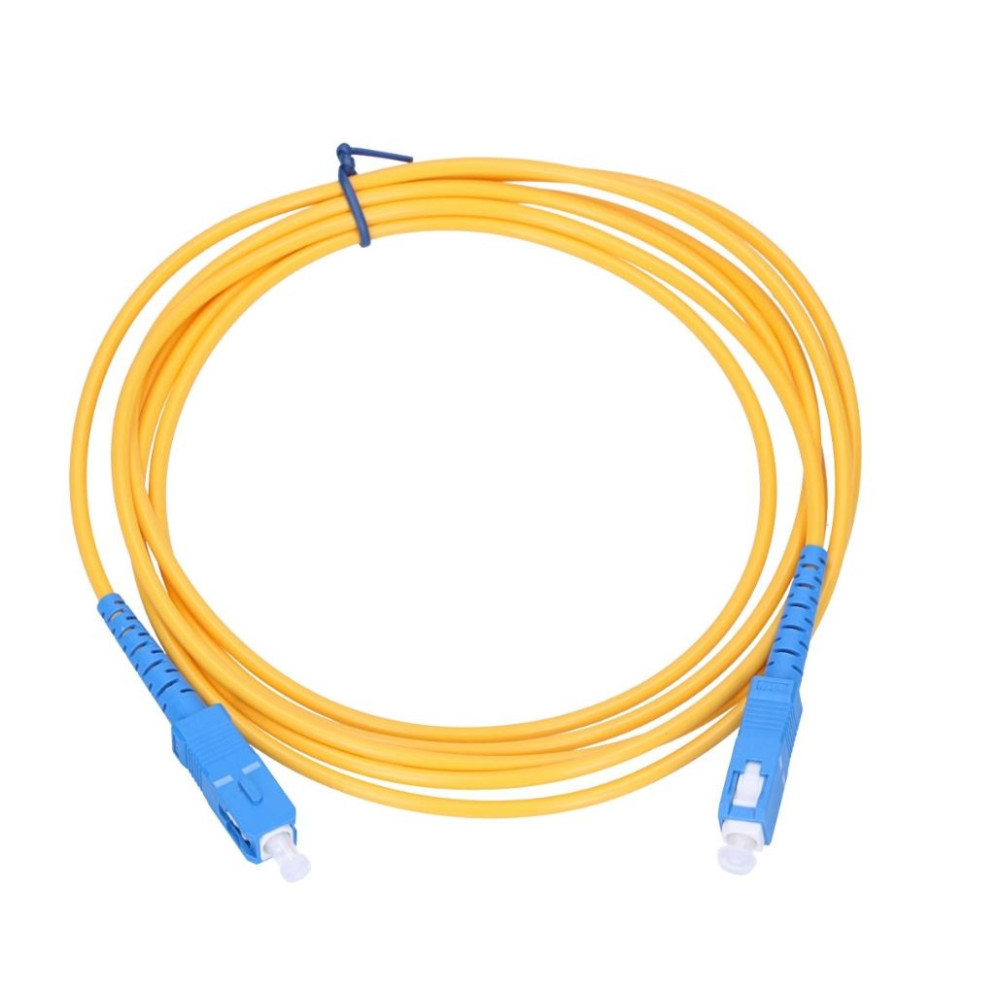 Optinis jungiamasis laidas SC/UPC&ndash;SC/UPC (MM, duplex, OM3, 2mm, LSZH, 2m) OPTJUNGSCSCMMDUOM2MM3M