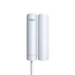 Adresinis durų magnetas Ajax DoorProtect Plus Fibra 44395.13.WH1 (baltas, su vibracijos ir poslinkio jutikliu) AJDOORPPFIBRAW