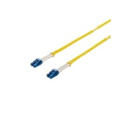 Optinis jungiamasis laidas LC/UPC&ndash;LC/UPC (Simplex, OS1/OS2, LSZH, SM, 0.5m/3mm) OPJUNGLCLCSM2M652S05M