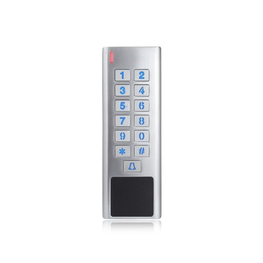 Multifunkcinė klaviatūra D-AD8MF (MIFARE, IP67, 1 relė, 1500 kortelių, 129x44x20 mm, 10&ndash;24V DC) PSKDAD8MF