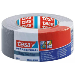 Audinio juosta TESA STANDART (pilka) 50m x 48mm 04613-00047-00 VIZOTAUDINIO