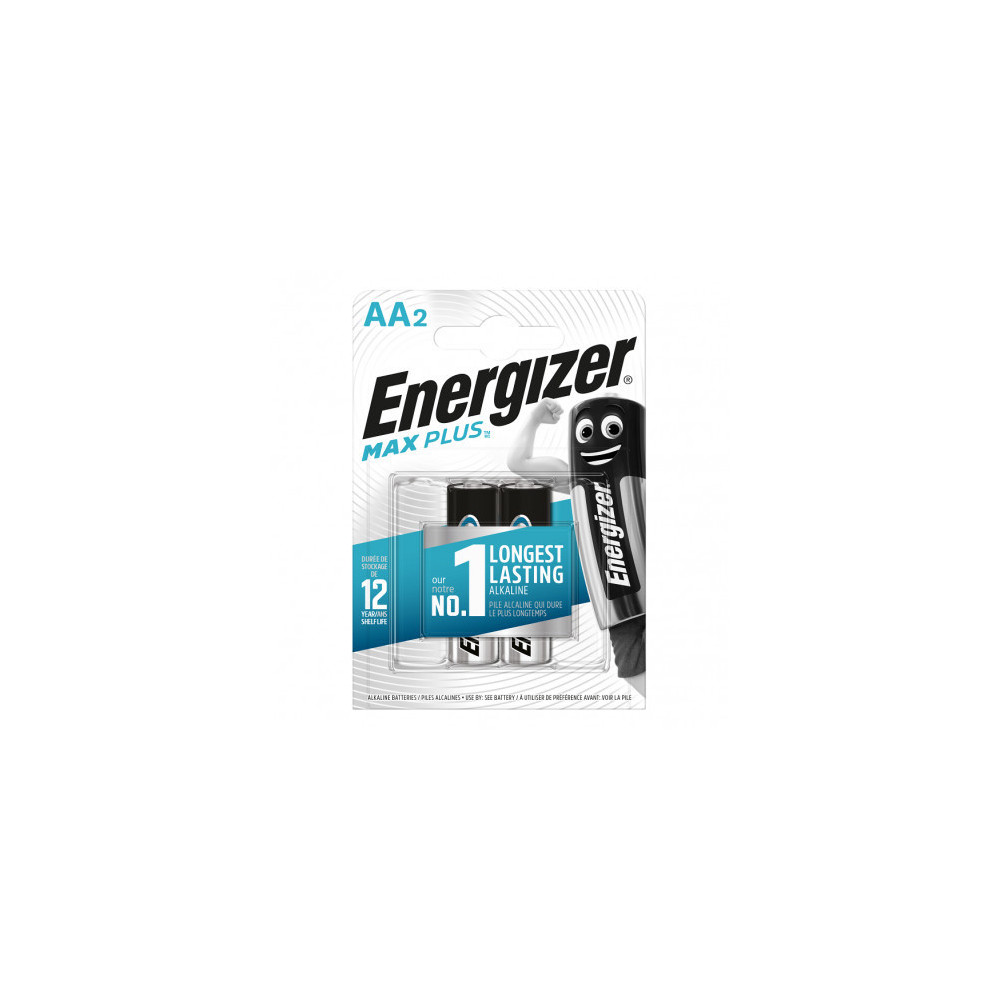Energizer Max Plus AA 2vnt. baterijos ENERGIZERAA4MAXPLUS