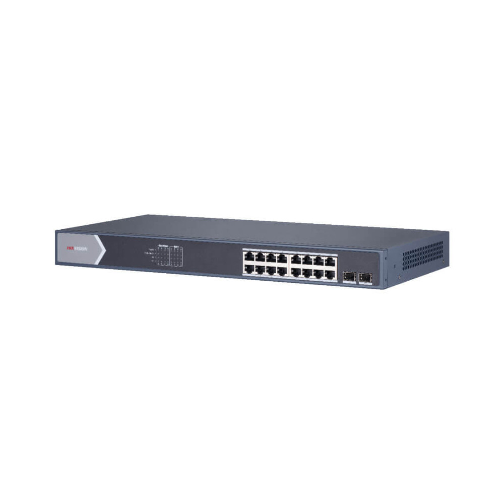 Hikvision 18 prievadų 16 PoE prievadų komutatorius DS-3E0518P-E SWITCHDS3E0518PE