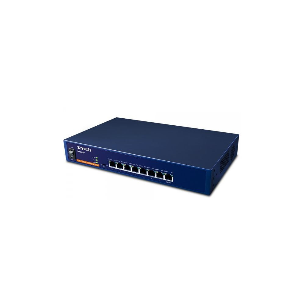 8 prievadų, 8 PoE komutatorius Tenda TEF1108P SWITCHTEF1108P