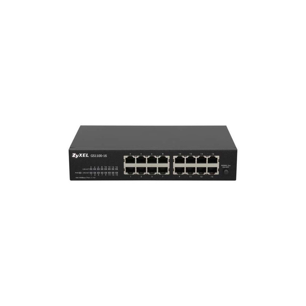 16 prievadų switch ZyXEL GS1100-16 SWITCHGS1100-16